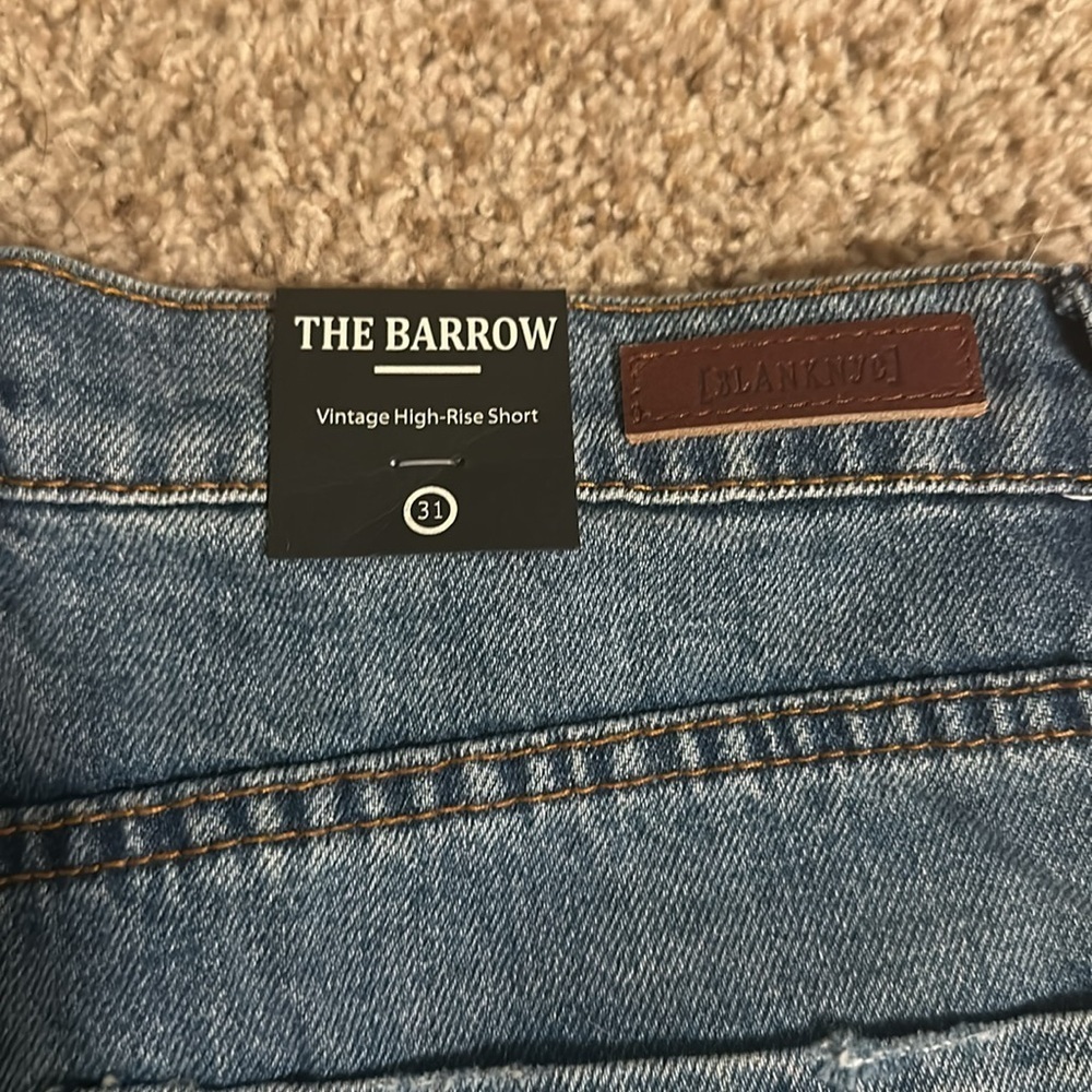 Blank NYC the Barrow vintage hi-rise short 31 - Picture 5 of 7
